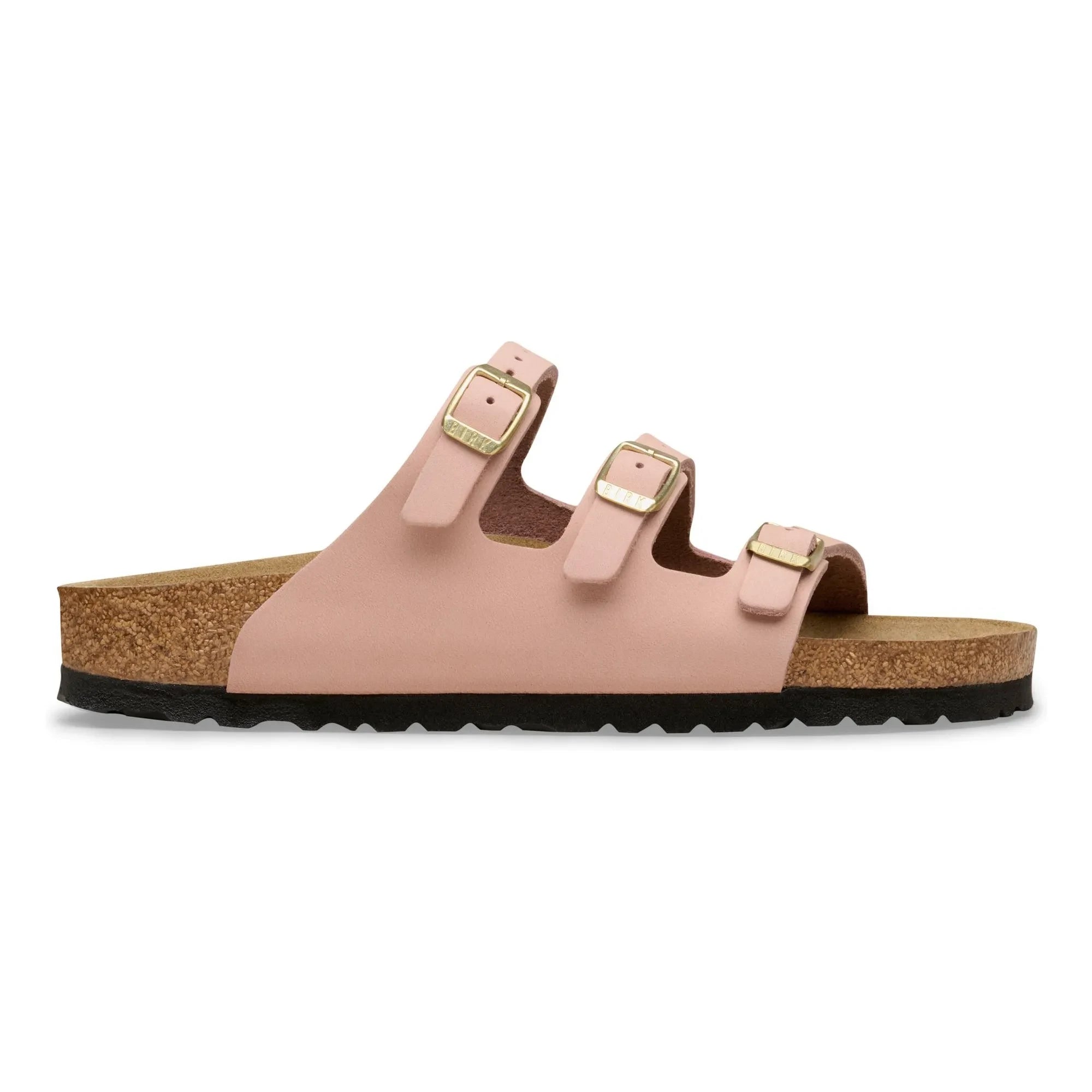BIRKENSTOCK - Florida Fresh Nubuck Leather Sandals | Pink