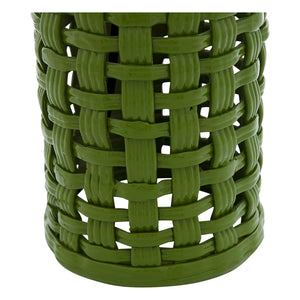 House of Capricorn - Cesta Ceramic Lamp Base | Green