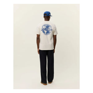 Les Deux - Ben Glode Organic Cotton Crew Neck T-Shirt | Off White