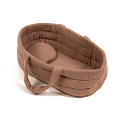Minikane - Cotton muslin baby crib | Mocha