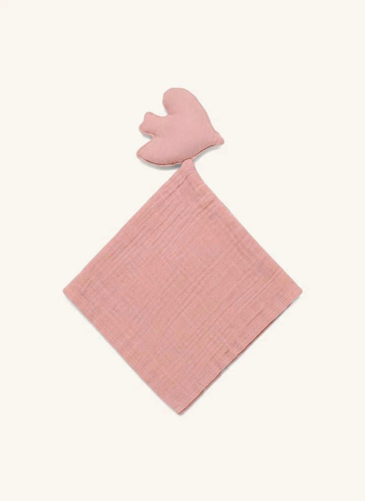 Editions Aimable - Daphne Bird Plush Toy | Old Rose Color Gas Fabric