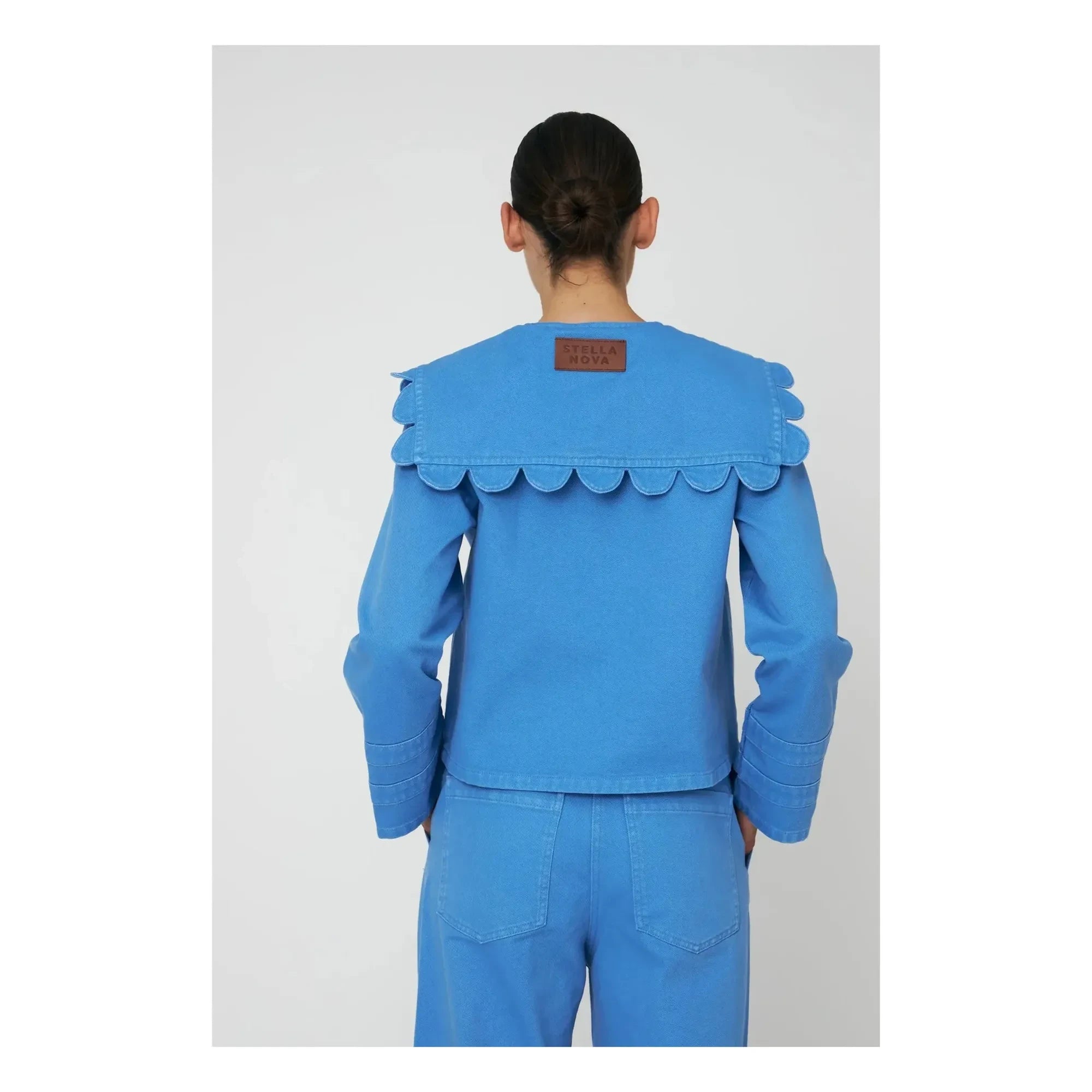 Stella Nova - Organic Cotton Nautical Jacket | Blue