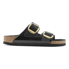 BIRKENSTOCK - Arizona Big Buckle Leather Sandal | Black