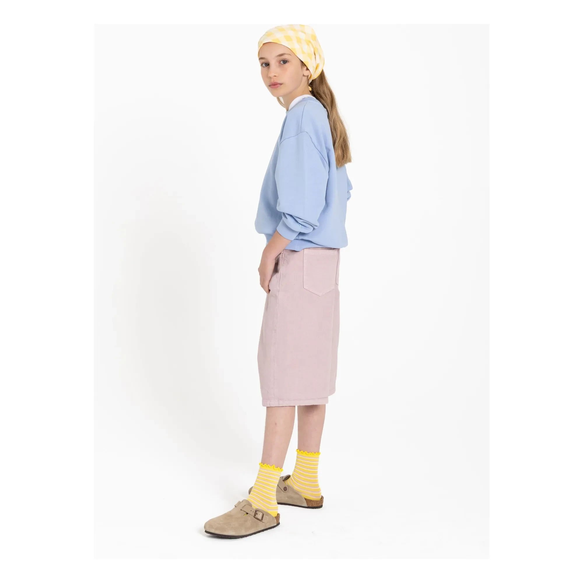 Smallable Kid - Striped Lolita Socks | Yellow