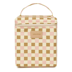 Nobodinoz - Hyde Park Mosaic lunch bag with thermos | Pink