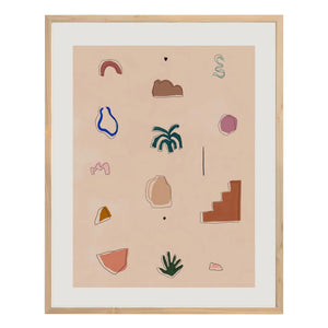 Carla Llanos - Desert Breezes Poster