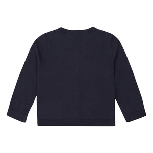 Bonpoint - Navy Blue Cardigan
