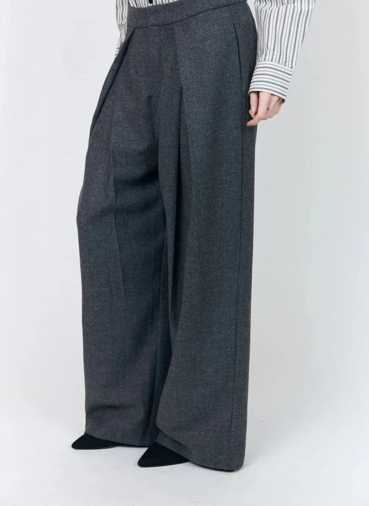 Lollys Laundry - Zola Yün Pantolon | Gri