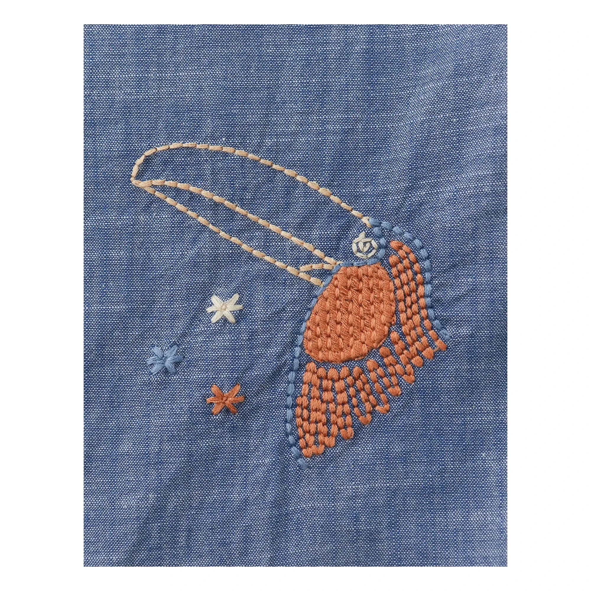 Gingersnaps - Lewis Nakışlı Chambray Gömlek | Mavi