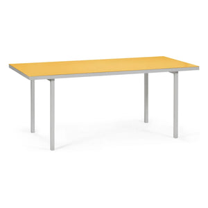 Valerie Objects - Alu yemek masası, Muller Van Severen | Sarı