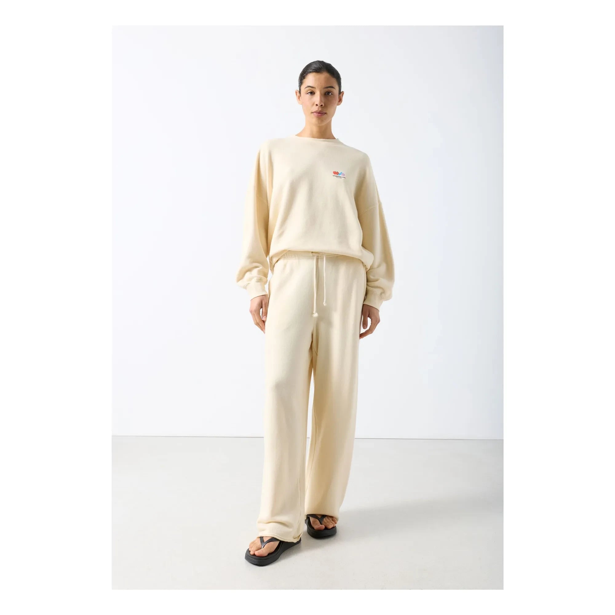 American Vintage - Atubay Cotton Sweatshirt | Off-White