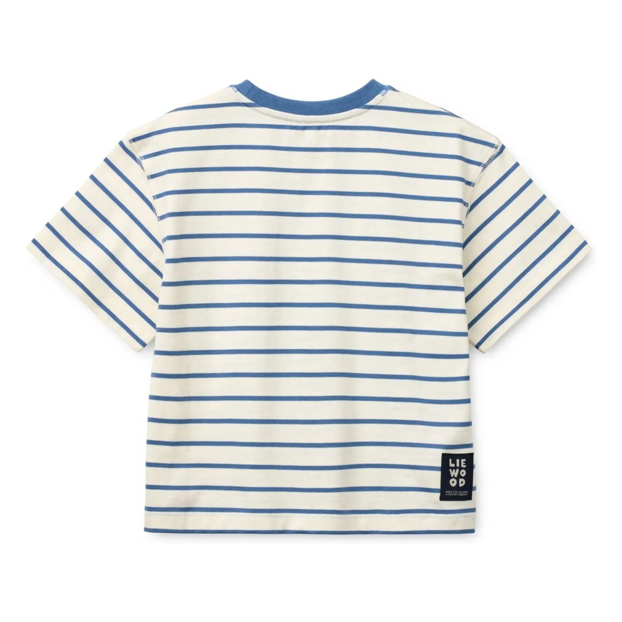 Liewood - Tyler Striped Organic Cotton T-Shirt | Blue