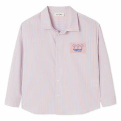 American Vintage - Soabird Çizgili Gömlek | Soluk Pembe