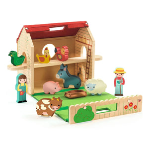 Djeco - SoftiFarm Felt Nomad Farm