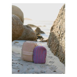 Studio Noos - Striped backpack | Pale yellow