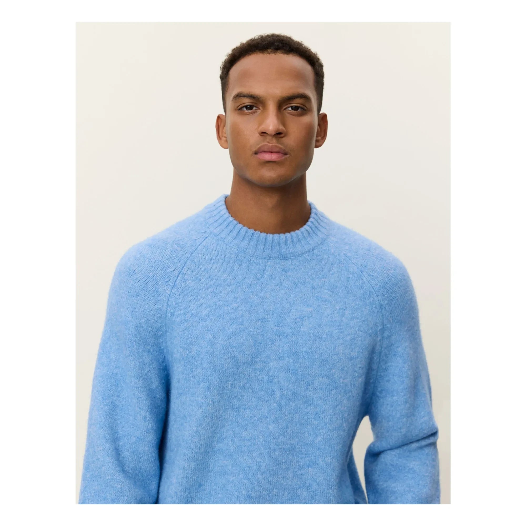 Les Deux - Gilbert Crew Neck Knit Sweater | Blue