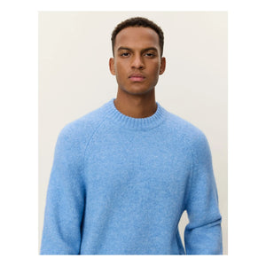 Les Deux - Gilbert Crew Neck Knit Sweater | Blue