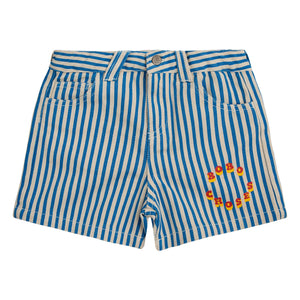 Bobo Choses - Striped Shorts | Navy