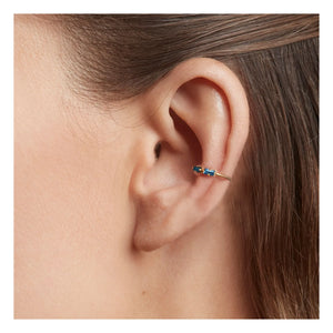 April Please - Denis Ear Cuff | Blue