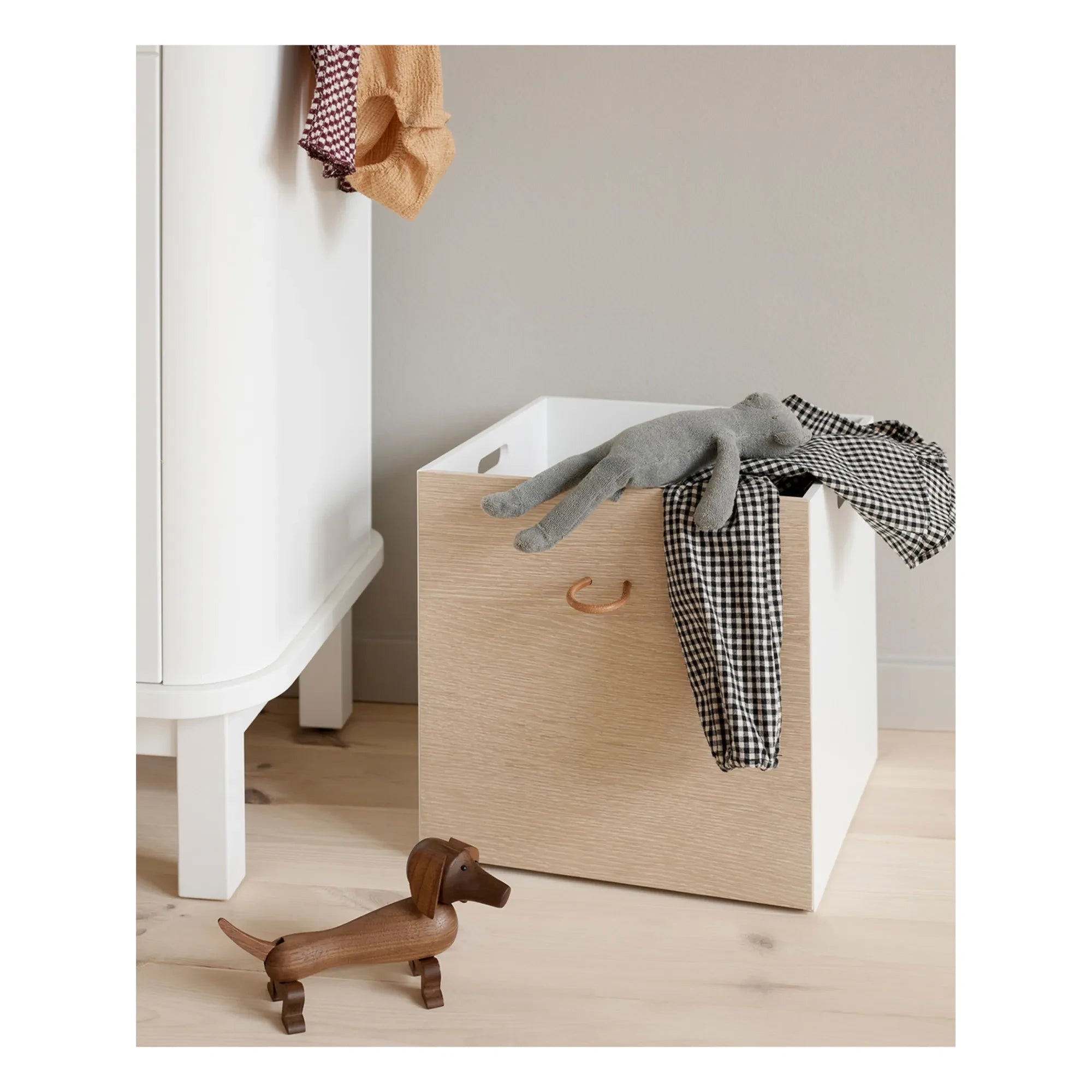 Oliver Furniture - Depolama Kutuları - 2'li Set | Meşe