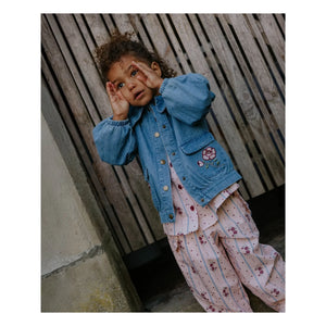 Fliink - Flower Dove Pants | Pink