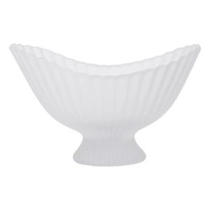 Ferm Living - Fountain Glass Bowl | White