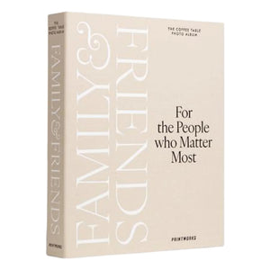 PrintWorks - Family & Friends Photo Album | Beige