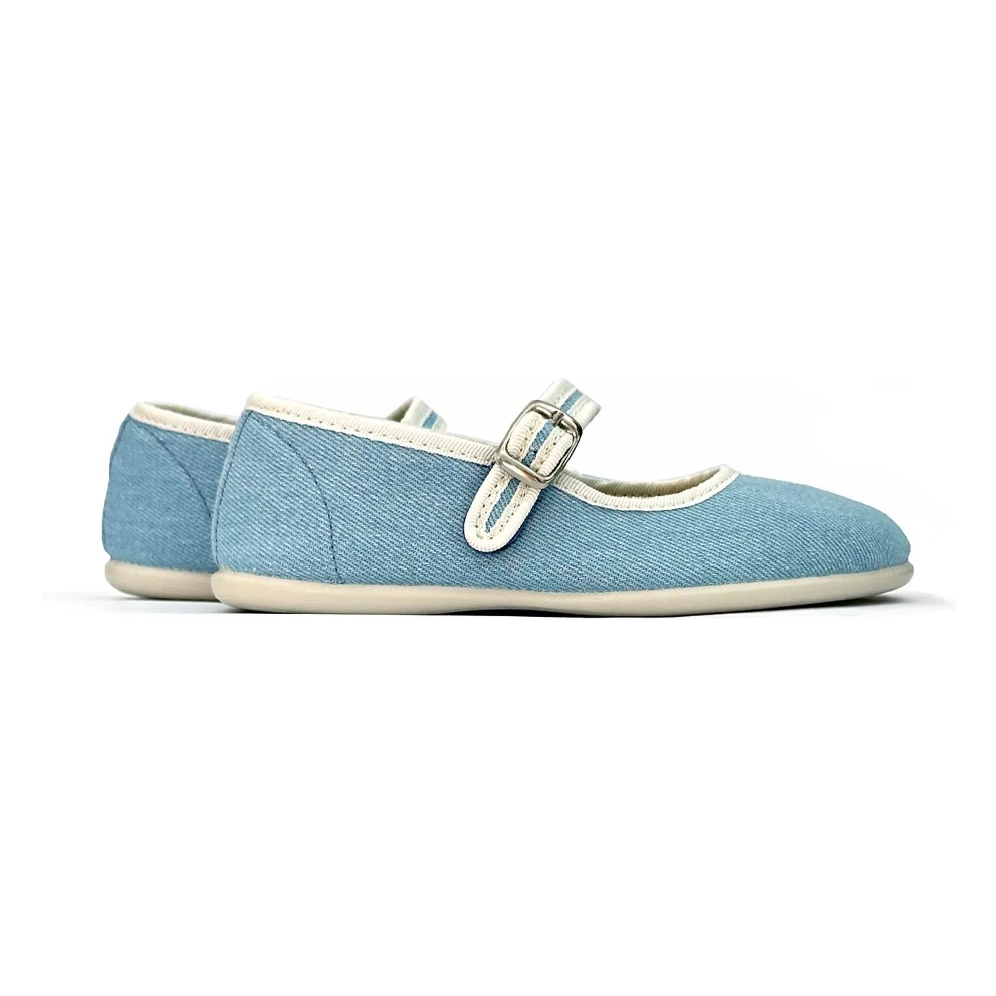 Hermosilla - Ballerina Hirondelle Denim | Denim Blue