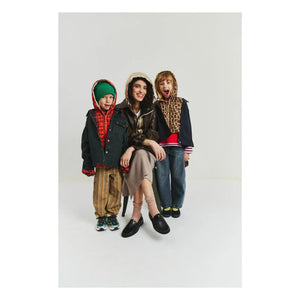 Fudoon - Exclusive Fudoon X Smallable - Double-Sided Leopard Print Hooded Puffer Jacket | Brown