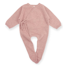 My Little Freckle - Organic Cashmere Baby Grow | Pink