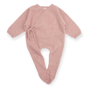 My Little Freckle - Organic Cashmere Baby Grow | Pink