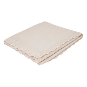 Tartine et Chocolat - Merino Wool Blanket | Beige