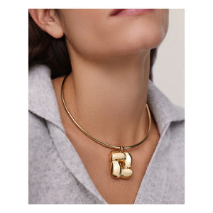 Jenny Bird - Woven Square Necklace | Gold