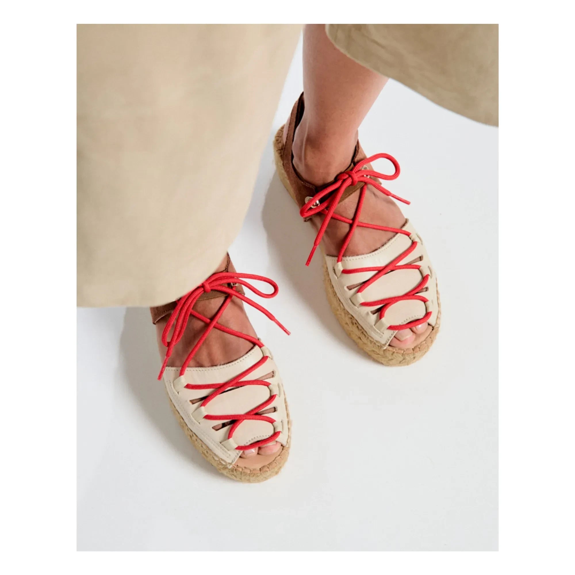 Naguisa - Cima Espadrilles | Brown