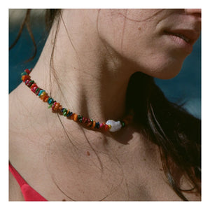 Camille Colette Studio - Palombaggia Necklace | Red