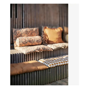 Madame Stoltz - Cotton Pinstripe Carpet | Caramel