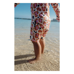 Beach & Bandits - Anti-UV Candy Leopard Recycled Fiber Shorts