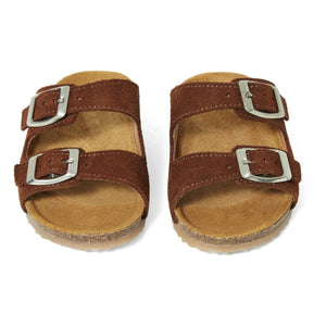 Pèpè - Two Con Me - Double Buckle Sandals | Brown
