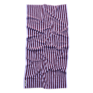 Bongusta - Naram bath towel | Burgundy