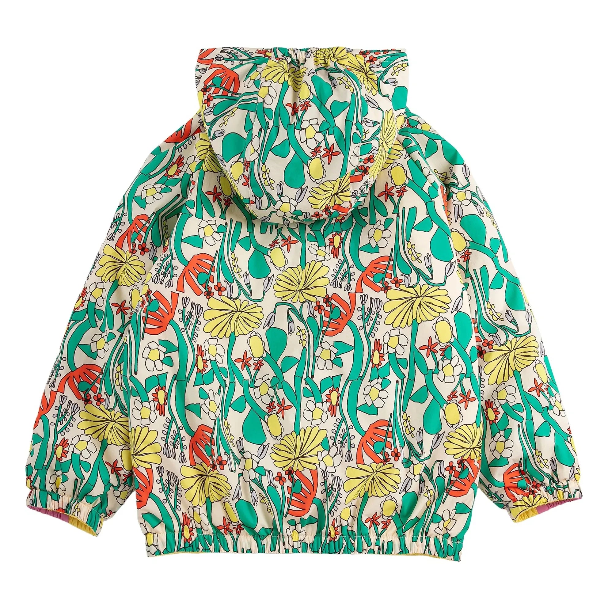 Bobo Choses - Color Block Recycled Fiber Double-Sided Jacket | Yellow