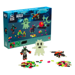 Plus-Plus - Glow-in-the-Dark Exploration Set - 500 Pieces