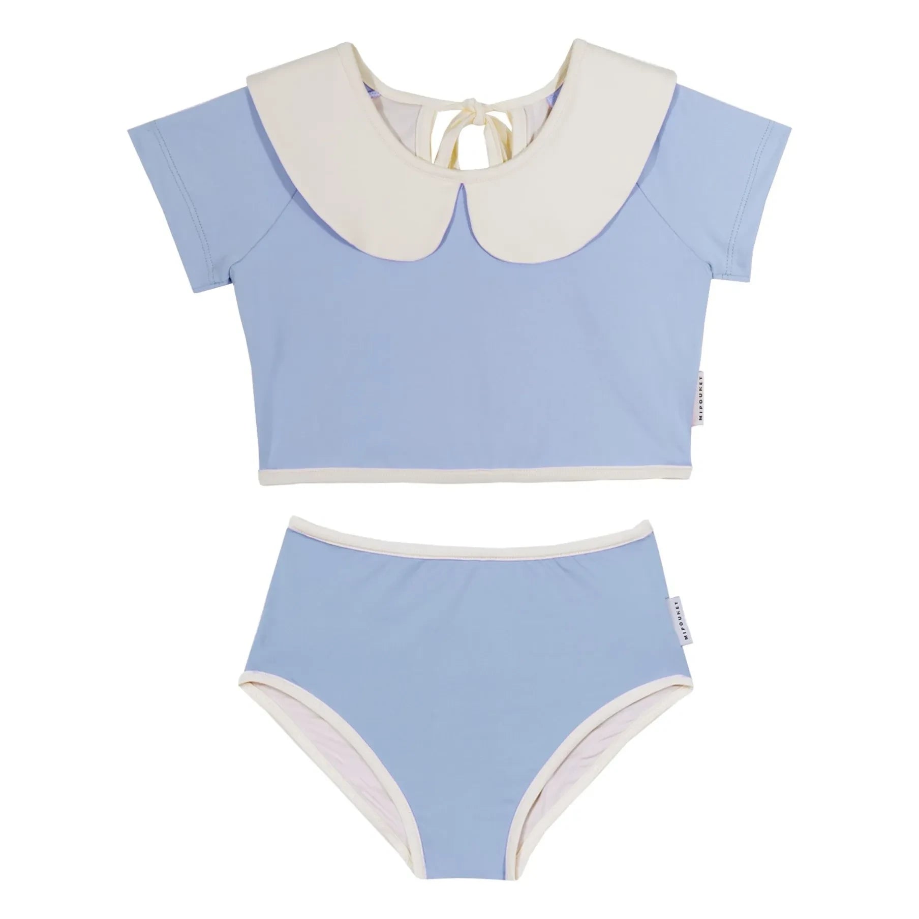 Mipounet - Claudine Halter Swimsuit Vera | Light Blue