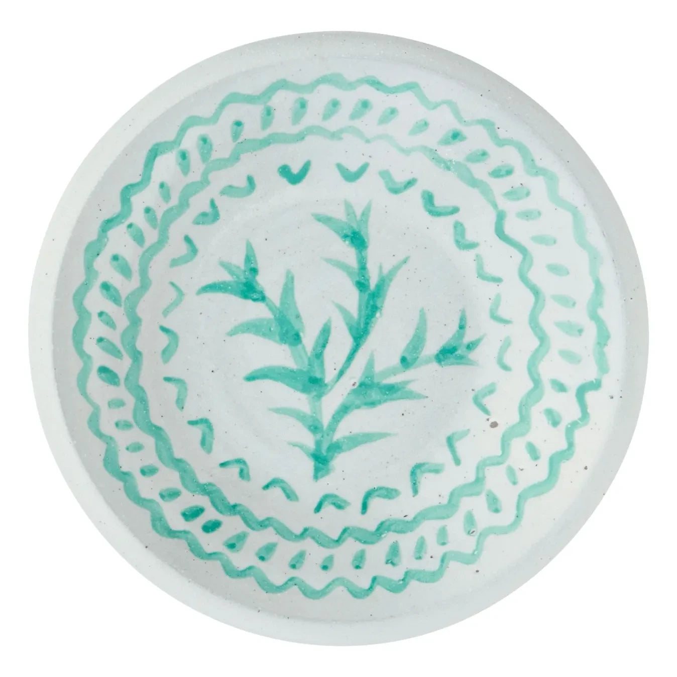 Madam Stoltz - Terracotta Tray | Green