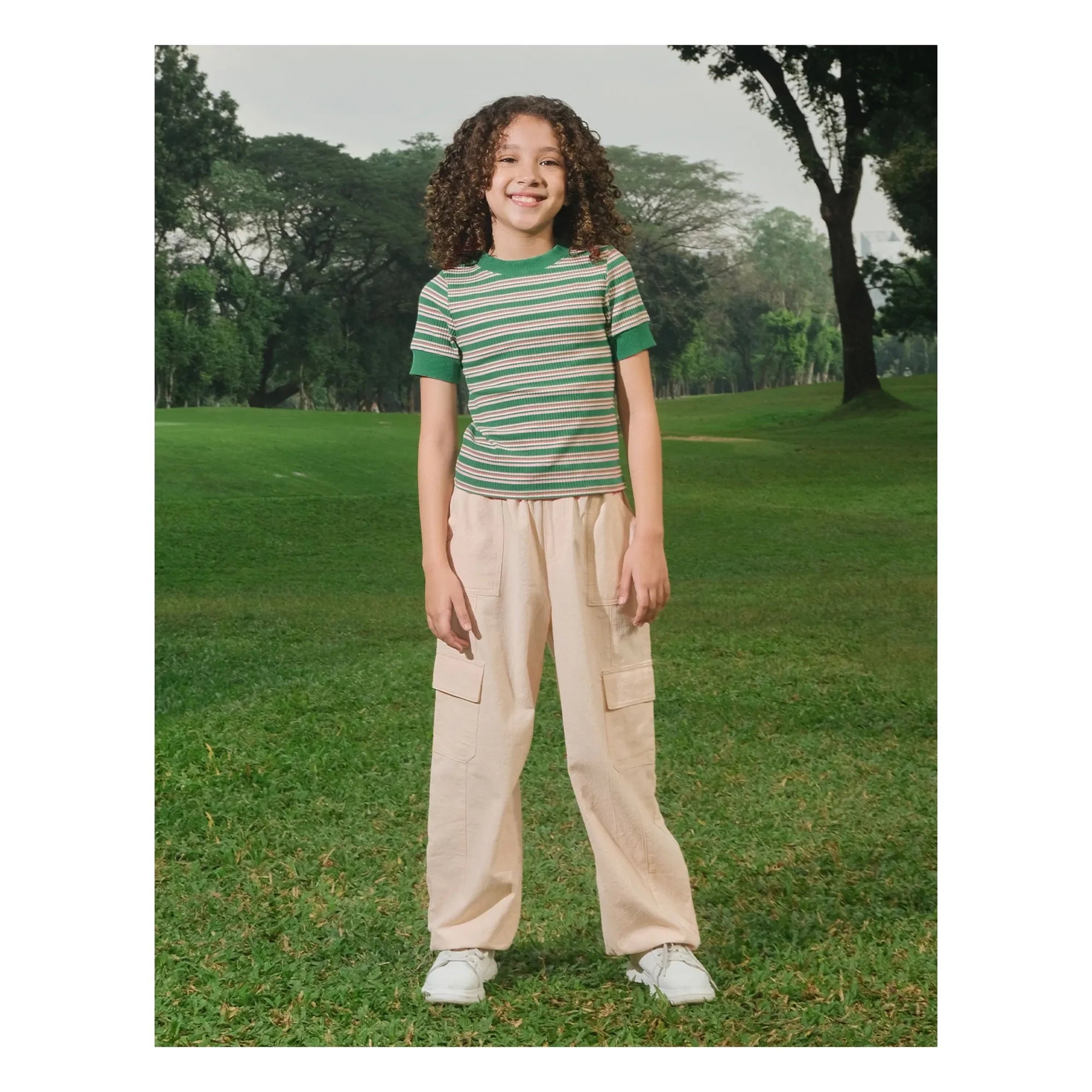 Gingersnaps - Hannah Textured Pants | Ecru