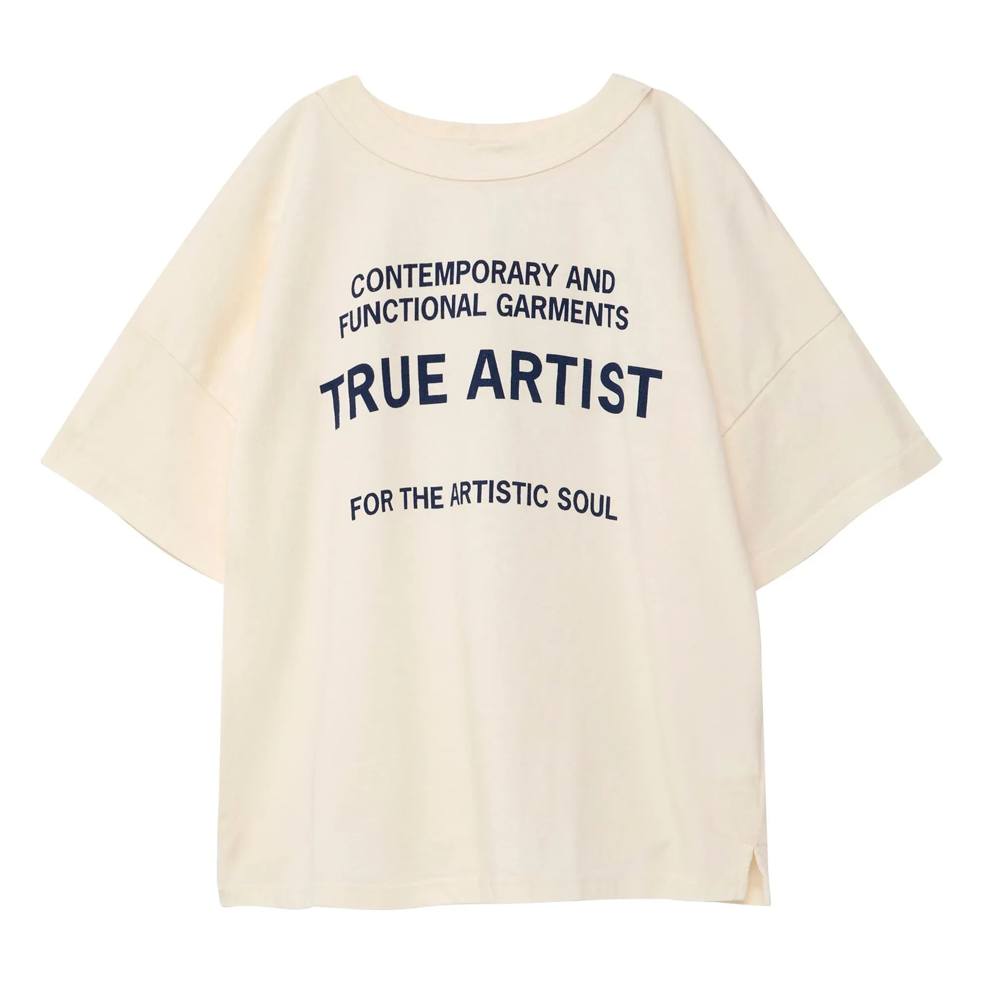 True Artist - N°1 Organic Cotton T-shirt | Cream