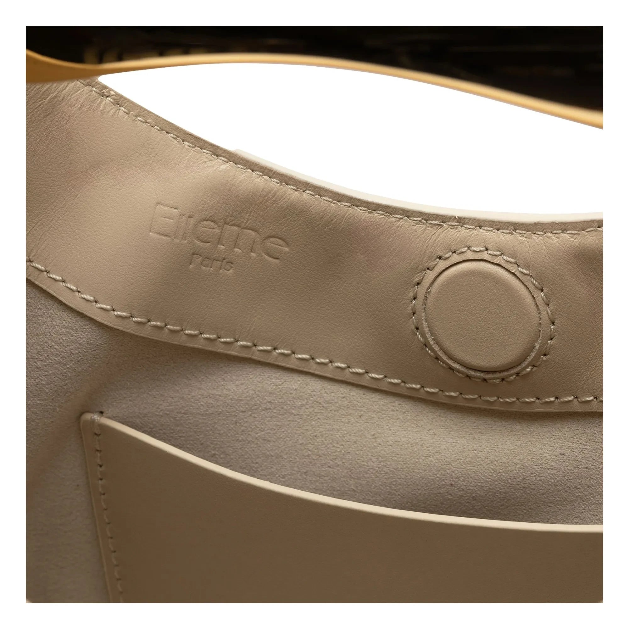 Elleme - Boomerang Leather Bag | Sesame