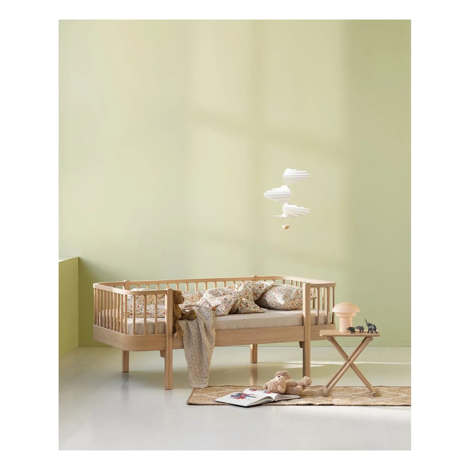 Oliver Furniture - Junior Bank Yatak, 90x160 cm | Meşe