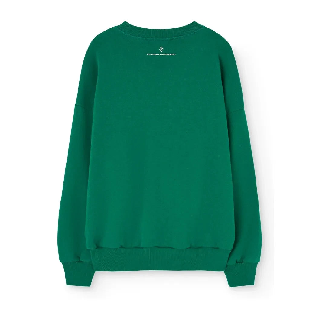 The Animals Observatory - Killifish sweatshirt | Green