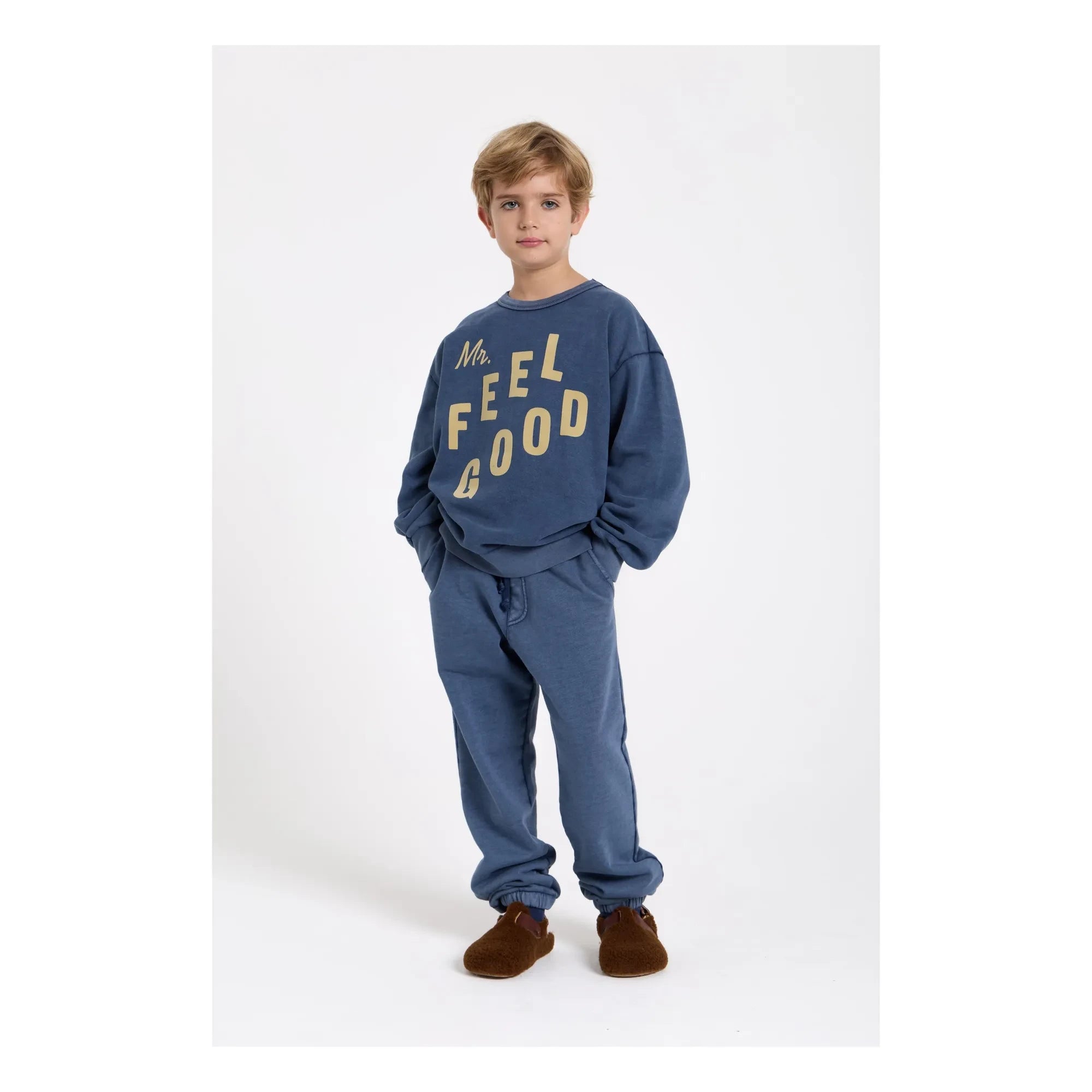 Hundred Pieces - Jogger Run Organic Cotton | Navy Blue