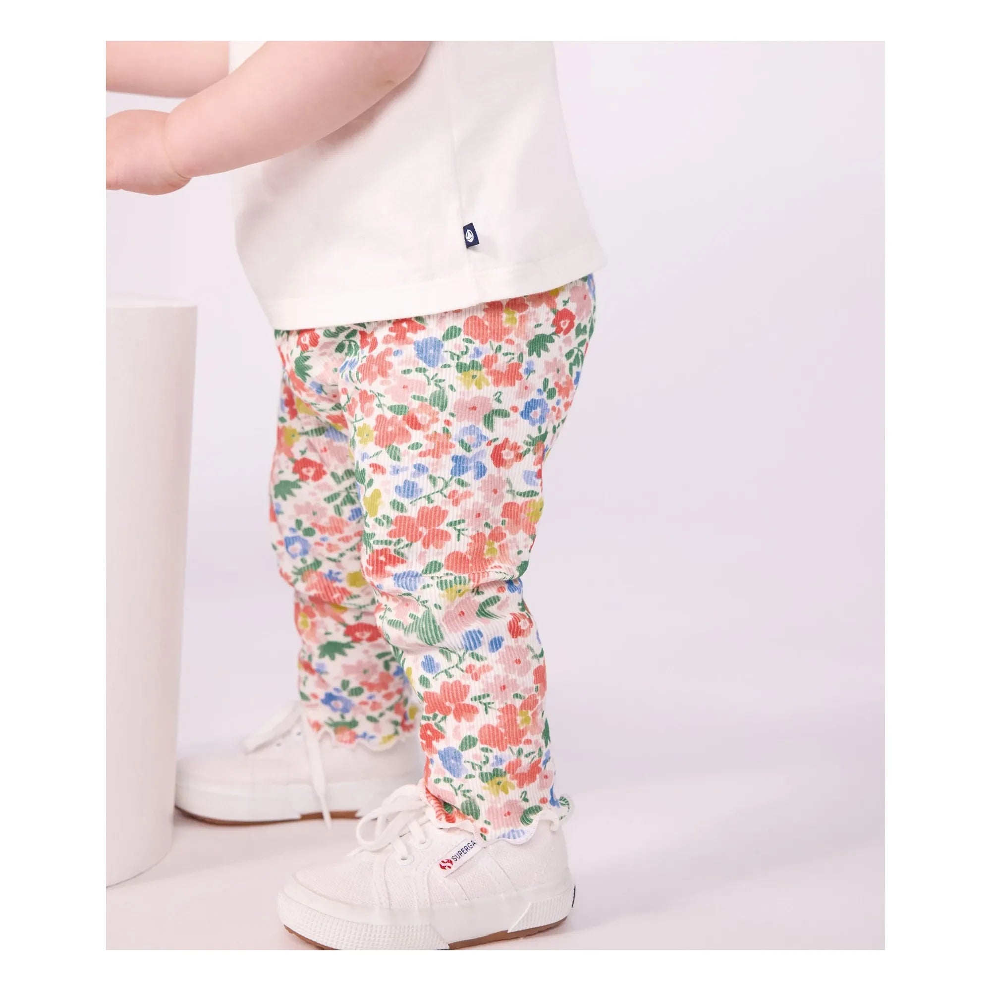 Petit Bateau - Organik Pamuklu Bebek Taytı | Beyaz
